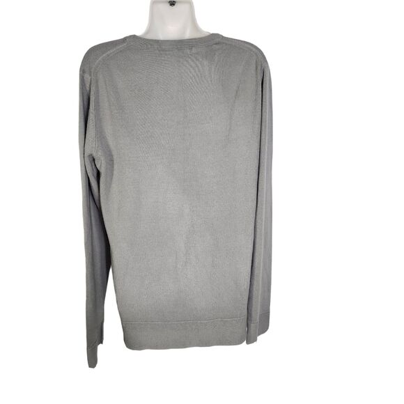 French Connection Sweater Medium Crew Neck Pullover Ribbed Long Sleeve Acrylic - Picture 2 of 8